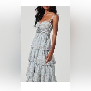 Floral Tiered Maxi Dress